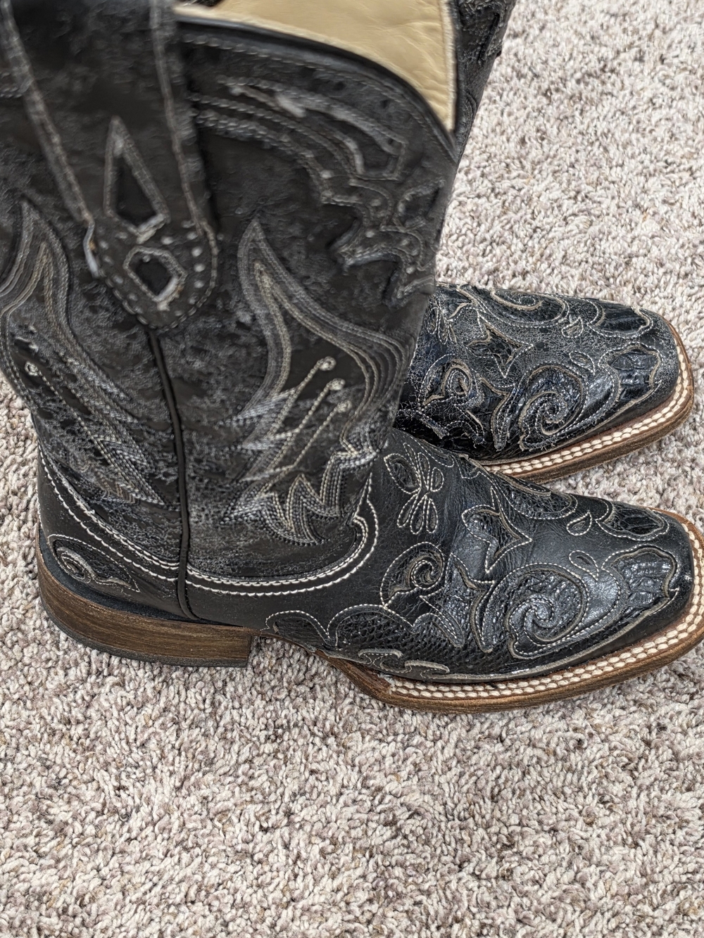 Corral Python Inlay Boots - Picture 4 of 6